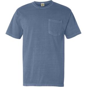 imageComfort Colors Adult Short Sleeve Pocket Tee Style 6030Space Denim