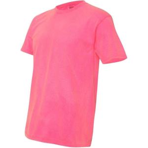 imageComfort Colors Mens Adult Short Sleeve Tee Style 17173xlarge neon Pink