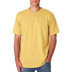 imageComfort Colors Mens Adult Short Sleeve Tee Style 1717Mustard