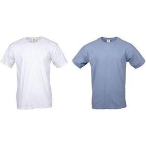imageComfort Colors Mens Adult Short Sleeve Tee Style 1717WhiteWashed Denim