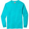 imageComfort Colors Unisex Adult Long Sleeve Tee Style 6014Lagoon Blue