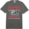 imageOhio State Buckeyes Vintage Football Helmet 90s Comfort Colors Adult Heavyweight TshirtDark Grey