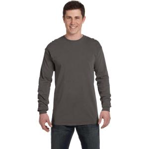 imageComfort Colors Adult Long Sleeve Tee Style 6014Pepper