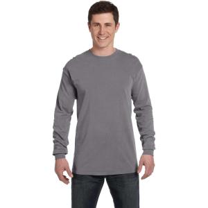 imageComfort Colors Adult Long Sleeve Tee Style 6014Xxlarge graphite