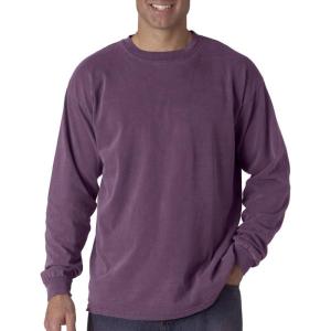 imageComfort Colors Unisex Adult Long Sleeve Tee Style 60143xlarge berry Pgm Dye