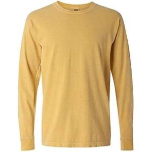 imageComfort Colors Unisex Adult Long Sleeve Tee Style 6014Maize