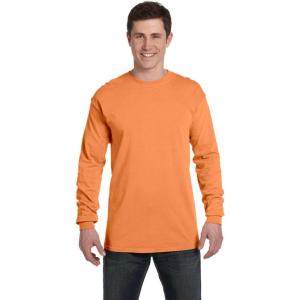 imageComfort Colors Unisex Adult Long Sleeve Tee Style 6014Melon