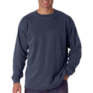 imageComfort Colors Unisex Adult Long Sleeve Tee Style 6014Navy