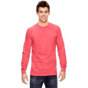 imageComfort Colors Unisex Adult Long Sleeve Tee Style 6014Orange