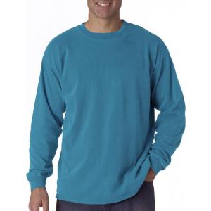 imageComfort Colors Unisex Adult Long Sleeve Tee Style 6014Royal Caribe