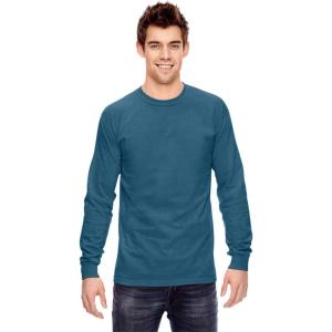 imageComfort Colors Unisex Adult Long Sleeve Tee Style 6014Topaz Blue