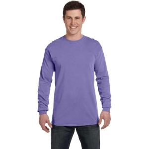imageComfort Colors Unisex Adult Long Sleeve Tee Style 6014Violet