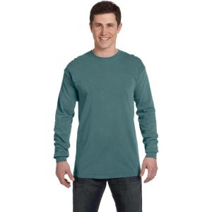 imageComfort Colors Unisex Adult Long Sleeve Tee Style 6014Willow Green