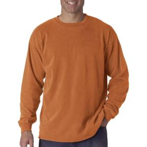 imageComfort Colors Unisex Adult Long Sleeve Tee Style 6014Xxlarge burnt Orange xxlarge burnt Orange