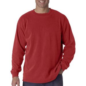 imageComfort Colors Unisex Adult Long Sleeve Tee Style 6014Xxxlarge red