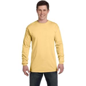 imageComfort Colors Unisex Adult Long Sleeve Tee Style 6014Yellow