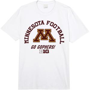 imageMinnesota Golden Gophers Big 10 Football Logo Comfort Colors Adult Heavyweight TshirtWhite
