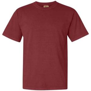imageComfort Colors Adult Short Sleeve Tee Style 1717Brick Red