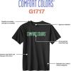 imageComfort Colors UnisexAdult Short Sleeve Tee Style G1717Black  Island Reef Logo Center Print  1pack