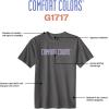 imageComfort Colors UnisexAdult Short Sleeve Tee Style G1717Pepper  Orchid Logo Center Print  1pack
