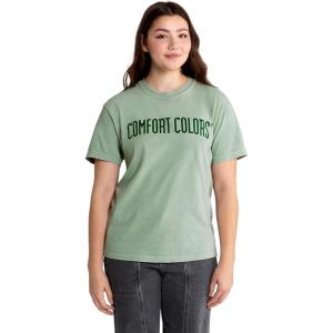 imageComfort Colors UnisexAdult Short Sleeve Tee Style G1717Bay  Hemp Logo Center Print  1pack