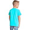 imageComfort Colors UnisexChild Ring Spun TShirt 3Pack Style G9018Lagoon Blue