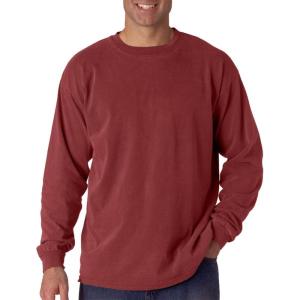 imageComfort Colors Chouinard Adult Garment Dyed Heavyweight Long Sleeve TeeBrick