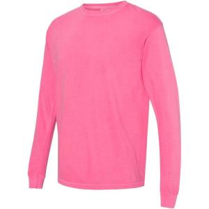 imageComfort Colors Chouinard Adult Garment Dyed Heavyweight Long Sleeve TeeCrunchberry