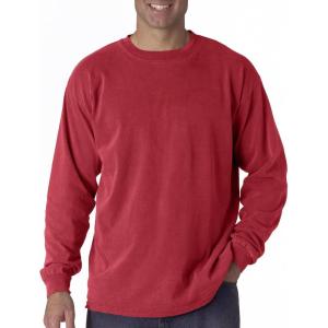 imageComfort Colors Chouinard Adult Garment Dyed Heavyweight Long Sleeve TeePaprika