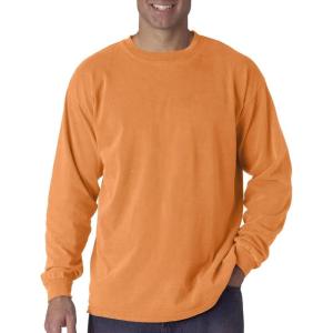 imageComfort Colors Ringspun GarmentDyed LongSleeve TShirt C6014Melon