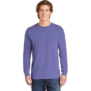imageComfort Colors Ringspun GarmentDyed LongSleeve TShirt C6014Violet
