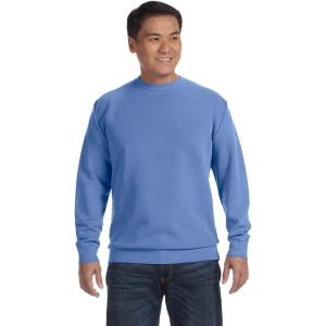 imageComfort Colors Adult Crewneck Sweatshirt Style 15661545Flo Blue Pgmdye
