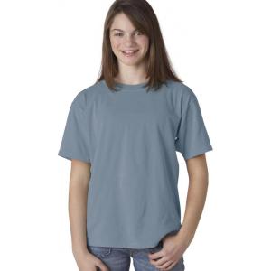 imageComfort Colors  Youth Garment Dyed Ringspun TShirt  9018Ice Blue PgmDye