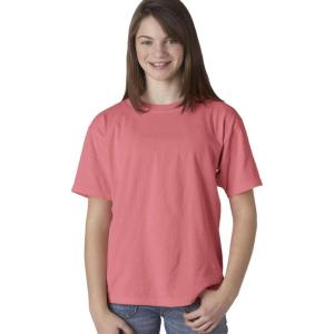 imageComfort Colors  Youth Garment Dyed Ringspun TShirt  9018Watermelon