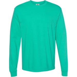 imageComfort Colors Adult Long Sleeve Style G6014 TeeIsland Green