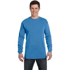 imageComfort Colors Adult Long Sleeve Style G6014 TeeRoyal Caribe