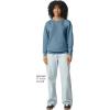 imageComfort Colors unisexadult Lightweight Cotton Crewneck Sweatshirt Style G1466Blue Jean