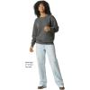 imageComfort Colors unisexadult Lightweight Cotton Crewneck Sweatshirt Style G1466Pepper