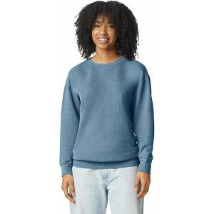 imageComfort Colors unisexadult Lightweight Cotton Crewneck Sweatshirt Style G1466Blue Jean