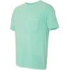 imageComfort Colors Adult Short Sleeve Pocket Tee Style 6030Lagoon Blue
