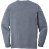imageMens 4410 Heavyweight Long Sleeve Pocket TShirtBlue Jean