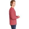 imageMens 4410 Heavyweight Long Sleeve Pocket TShirtCrimson