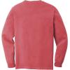 imageMens 4410 Heavyweight Long Sleeve Pocket TShirtCrimson