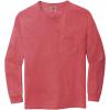 imageMens 4410 Heavyweight Long Sleeve Pocket TShirtCrimson
