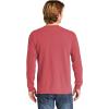 imageMens 4410 Heavyweight Long Sleeve Pocket TShirtCrimson