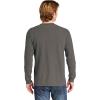 imageMens 4410 Heavyweight Long Sleeve Pocket TShirtGrey