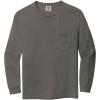 imageMens 4410 Heavyweight Long Sleeve Pocket TShirtGrey