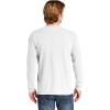 imageMens 4410 Heavyweight Long Sleeve Pocket TShirtWhite