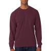 imageMens 4410 Heavyweight Long Sleeve Pocket TShirtBerry