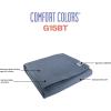 imageComfort Colors Fleece Dorm Blanket Style G15BT Blue Jean 1Pack 50quot x 60quotPeachy 1pack